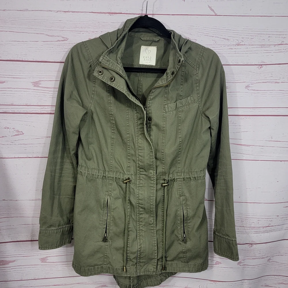 Full Tilt Sage Utility Jacket - Picture 4 of 7